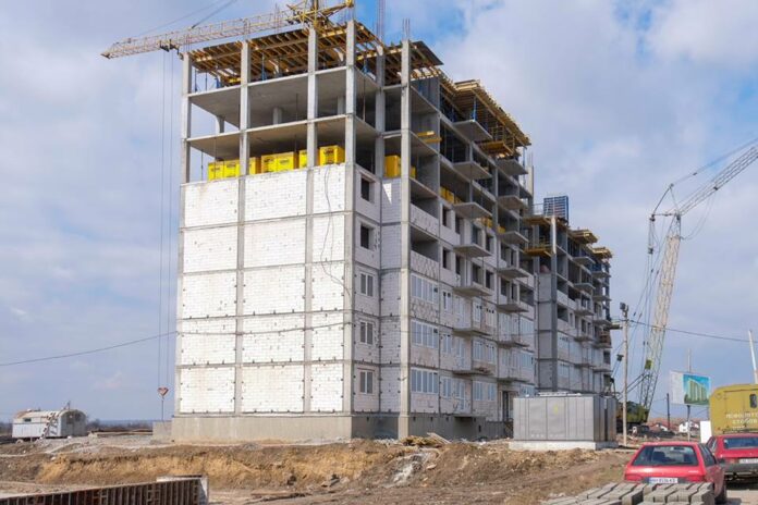 Общая схема проведения строительных работ при строительстве многоэтажного здания